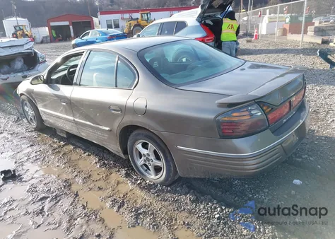 2001 Pontiac Bonneville Se from USA, damaged, VIN 1G2HX54K814235977